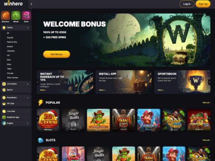 Winhero slots, winhero app